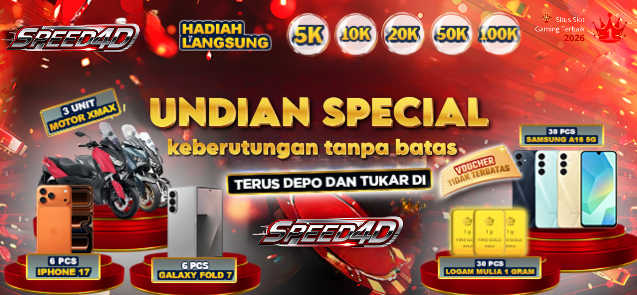 SELAMAT DATANG DI SPEED4D